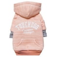 thumbnail image 2 of Touchdog Hampton Beach Designer Ultra Soft Sand-Blasted Cotton Pet Dog Hoodie Sweater, 2 of 13