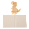 thumbnail image 4 of Alcancía de madera con forma de cerdito, divertida, con forma de animales, para ahorrar monedas, escultura, regalo para niños. tiranosaurio, 4 of 7
