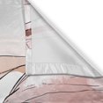 thumbnail image 3 of Ambesonne Beauty Kitchen Curtains, Dreamy Girl with Long Hair, 55"x45", Redwood Blush White, 3 of 3