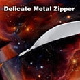 thumbnail image 4 of Galactic Space Luxurious Velvet Pillow Covers with Unique Patterns - Set of 2, 16x16, 18x18, 20x20 Inches for Throw Pillow Inserts - Ideal for Home Decor and Gifts, 4 of 6