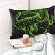 thumbnail image 4 of Fotbe DINOSAUR IN SPACE Funda de Almohada Decorativa Estilo Occidental, Lujo en Algodón, Fundas para Almohadas King, Cojín Estampado para Decoración del Hogar-16"x24", 4 of 6
