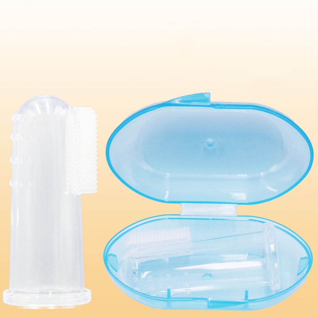rubber finger toothbrush