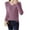Purple, variant on cfhntfmh Sweater for Women Trendy V Neck Long Sleeve Knit Pullover Shirts Fall Comfy Solid Color Tunic Tops