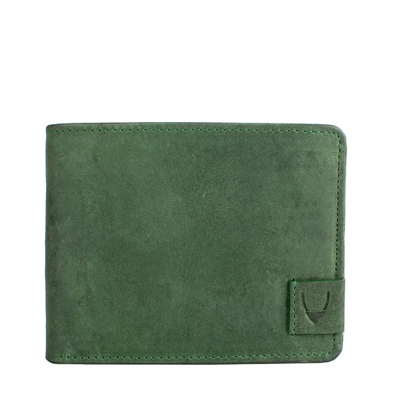 Hidesign Camel Leather RFID Blocking Trifold Wallet