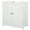 White, variant on Resenkos Toilet Storage Cabinet, Bathroom Storage Cabinet,Bathroom Sink Cabinets with U-Shape Cut-Out and Adjustable Internal Shelf, Gray
