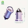 thumbnail image 4 of Chargeur de Voiture USB C 45W : Charge Rapide, Mini & Design en Métal - Compatible avec iPhone, 4 of 4