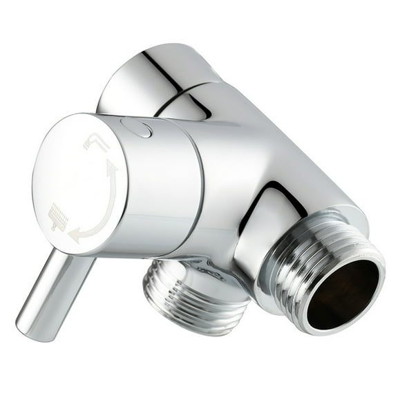 Creative 3 Way Shower Arm Adapter 1/2" Brass Shower Arm Diverter Toilet Bidet Sprayer Faucet Replacement P