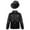 Black, variant on TiaoBug Kids Boys Shiny Sequins Long Sleeve Shirt Jazz Latin Street Dance Disco Party Top with Hat White 11-12