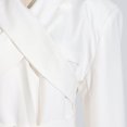 thumbnail image 6 of Cross Collar Long Sleeved Blazer (S, White), 6 of 10