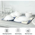 thumbnail image 7 of FREEAMG Colorful Mountains Dish Drying Mats for Kitchen Counter, Heat-Resistant Dishes Drying Pad, Ultra Absorbent Drying Mat for Coffee Machine Sink Rack 18x24 Inch, 7 of 7