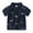 Dark Blue, variant on XBASW Baby Kids Boys Summer Lapel T-Shirts Dinosaur Print Tees Cotton Short Sleeve Tops Size 1-7T