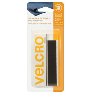 VELCRO Brand Industrial Strength Fasteners, Professional Grade Heavy Duty  4inx2in Strips Black 4 Ct. 