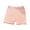 Pink, variant on Coerni Kids Girls Solid Color Lace Trim Safety Short Bow Underwear Stretchy Yoga Gymnastic Active Leggings Shorts