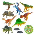 thumbnail image 2 of Modelo Juguete Yotijar Figuras de Dinosaurios Accesorios Educativos, 2 of 9