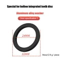 thumbnail image 5 of Arandelas de bielas de bicicleta de una pieza Juego de bielas de bicicleta Espaciador de rueda de cadena 1 mm Sywqhk Accesorios para bicicletas, 5 of 5