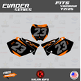 thumbnail image 3 of Kalair GFX Graphics Kit for Yamaha YZ125 (2002-2004) Evader Series, 3 of 5