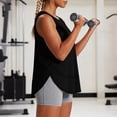 thumbnail image 7 of Avirosel Women's Sleeveless Workout Shirts, Dry Fit Moisture Wicking Running Athletic Gym Tops Lightweight Breathable Wear for Fitness Yoga Sports Exercise, 7 of 7