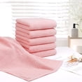 thumbnail image 2 of Toallas de baño ultra suaves y absorbentes 6PCS Toallas de baño 100% algodón de felpa (29 x 13 pulgadas, rosa melocotón), 2 of 9