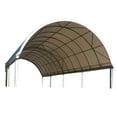 thumbnail image 6 of 20'(L) x 20'(W) Replacement Roof Cover for 20' Single Truss Shipping Container Shelter - 21Oz 610 GSM PVC White Cover Storage Container Roof with No End Walls - Durable, 6 of 6