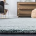 thumbnail image 4 of SAFAVIEH Ikat Keane Geometric Wool Area Rug, Aqua, 9' x 12', 4 of 11