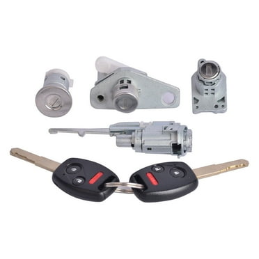 Ignition Switch Cylinder & Tailgate Door Lock Kit   Keys For 2006-08 Honda Civic