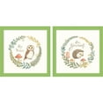 thumbnail image 1 of Great Art Now Be Wise Owl & Be Yourself Hedgehog by Deb Strain, 2 Piece Framed Art Set Each 14"W x 14"H, 1 of 3