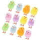thumbnail image 4 of KAKOWELY 12 mini pollitos de Pascua, figuras de pollo de peluche, decoraciones para tartas de Pascua, 4 of 4