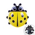 thumbnail image 1 of 2 uds mariquita Animal insecto cepillo de dientes titular baño dibujos animados cepillo de dientes pasta de dientes pared ventosa estante contenedor organizador Sincero Hogar, 1 of 6