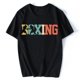 thumbnail image 1 of Camisetas de boxeo para hombre camiseta divertida de manga corta de verano camisetas tipo bóxer con cuello redondo ropa Harajuku para hombre Idea de regalo, 1 of 6