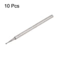 thumbnail image 3 of Uxcell 10pcs Diamond Grinding Head 0.8mm Dia 3/32" Shank Carving Bits Spherical Head Rotary Tool, 3 of 5