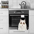 thumbnail image 5 of Hanging Towels 2 Pcs, Dish Towels Funny Portrait of Cat Absorbent Hand Towels with Hanging Loop Washcloth for Bathroom Kitchen, 5 of 6