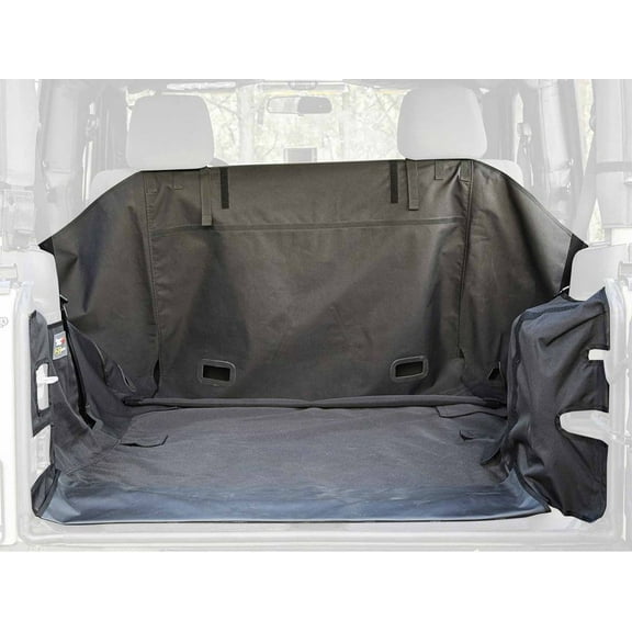 Rugged Ridge by RealTruck C3 Cargo Cover for Wrangler JK 2-Door | Subwoofer | 13260.04 | Compatible with 2007-2014 Jeep Wrangler JK 2-Door