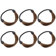 thumbnail image 2 of MIANGASTORE 6 Pcs Élastiques à Cheveux Cordes à Cheveux Attaches de Queue de Cheval Coiffe Porte-Queue de Cheval, 2 of 7