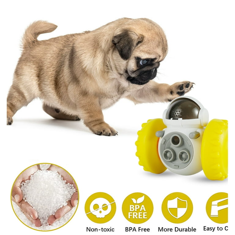 Dog Treat Tower Bite Resistant Tumbler Food Leaking Dispenser Toy