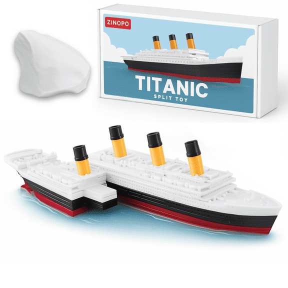 Floating Titanic Bath Toy and Pool Toy Action Titanic Toy, Titanic Ship, Titanic Cake Topper, Historically Accurate BreakableTitanic Boat, Titanic Replica