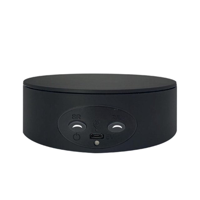 Electric Rotating Display Display Clockwise/Counterclockwise Turntable Holder Jewelry Rotating Table For Watch Digital Products ,Quiet and Smooth