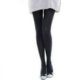 thumbnail image 3 of SWETRACE Pantyhose for Women Black Tights Elastic Leggings Warm Lined Thermal Stretchy, 3 of 4