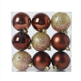 thumbnail image 5 of Lohuatrd 9Pcs Christmas Balls Ornament Shatterproof 6cm Colored Printed Plastic Ball for Holiday Party Scene Layout Christmas Tree Hanging Decoration DIY Accessories Home New Year Party Decoration, 5 of 8