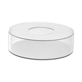 thumbnail image 1 of Expositor de tartas de acrílico, soporte para tartas, centro de mesa rellenable de escritorio, soporte para postres para celebraciones, bodas, eventos 15 cm x 5 cm, 1 of 8