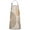 Brown Boho Geometric, variant on Brown Boho Geometric and Plant Pattern Apron-Garden Aprons for Women with Pockets-Cotton Linen Waterproof Kitchen Cooking Gardening Aprons Adjustable for Kitchen,Cooking,BBQ and Salon 33x27 Inch