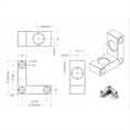 thumbnail image 5 of Caja de Engranajes de MicrodireccióN con DireccióN Angular de 90 Grados, Conmutador de ÁNgulo Recto, TransmisióN 1:1, Engranaje CóNico (Eje de 4 mm una 4 mm), 5 of 5
