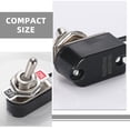 thumbnail image 4 of KAKOWELY miniature toggle switch 5PCS Mini Toggle Switch Two Position ON Off Automotive Car Truck Boat Marine Switch Automotive Accessories for Car Truck RV SUV, 4 of 5