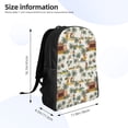 thumbnail image 4 of Disketp Hawaiian Style Mochila Unisex de Apertura Lateral Completa, Mochila para Laptop para Escuela, Trabajo y Viajes, 4 of 8