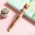 thumbnail image 1 of BUTASY Ballpoint Pens 10 Color Cute Character Multi Color Ballpoint Pens Click Style Retractable Colored Pens for Kids Students School Office and Art Supplies, 1 of 6