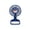 Blue, variant on MOAOASPER Student Dorm Desk Fan, Office Desktop Mini Cooler, Perfect for Kids Room Decor and Travel Use