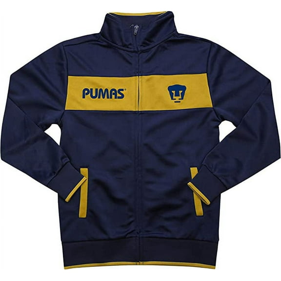 Icon Sports Youth Pumas UNAM Jacket Licensed Zipper Soccer Jacket Home - YS