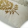 thumbnail image 2 of Euro Sham Pillow, Ivory Euro Pillow Covers 26x26 inch (65x65 cm), Linen Euro Pillow Cases, Paisley, Traditional Euro Size Pillow Covers - Paisley Diva, 2 of 3
