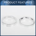 thumbnail image 5 of Unique Bargains Hub Centric Rings, 60.1mm ID to 74.1mm OD Vehicle Wheel Hubrings Aluminum Alloy, 4 Pcs, 5 of 6