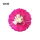 thumbnail image 3 of Inteprter Flores de papel Decoraciones florales para la pared Telón de fondo decorativo Flor de la boda para la decoración de la fiesta de aniversario Artesanía Fucsia 30cm Inteprter HA060500-12, 3 of 6