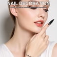 thumbnail image 4 of BESTYASH 5Pcs Nails Black Artificial Fake Nails Supply, 4 of 8